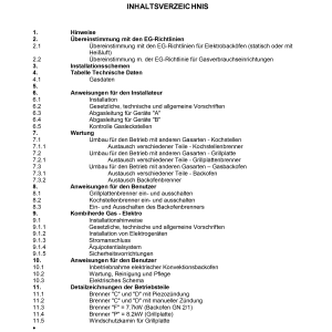 Herd 6 Brenner auf offenem Unterbau
