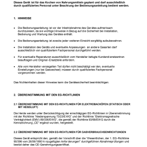 Herd 6 Brenner auf offenem Unterbau