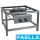 Gas-Tischgerät Paella, Durchm. 450, 27kW,AUF UNTERBAU