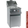 Gas Friteuse - 1 rundes Becken