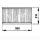 1/2 Grillauflage, Dimensionen 380x215 mm