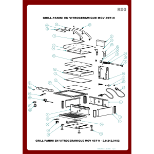 Panini Grill MEDIUM Glaskeramik