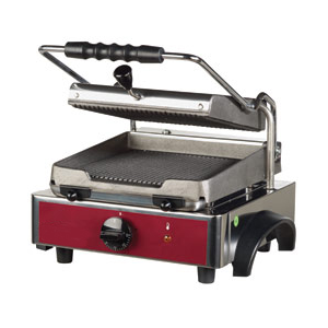 Elektro Kontaktgrill Panini, gerillte Platte