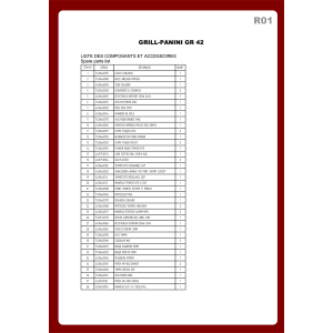Elektro Kontaktgrill Panini, gerillte Platte