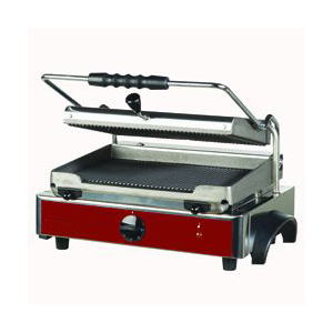 Elektro Kontaktgrill MEDIUM, gerillte Platte