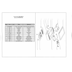 Gas Tischgrill, emaillierte Oberfläche