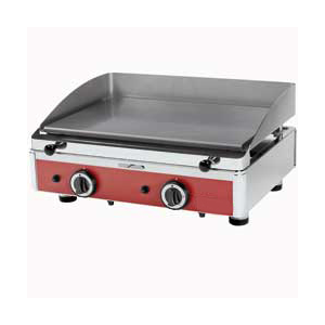 Grillplatte glatt, Gas
