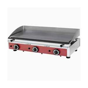 Grillplatte glatt,verchromt, Gas