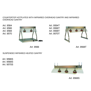 Wärmebrücke, Infrarotlampen (3x 250 W)