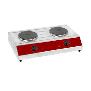 Elektro Hockerkocher 2 Platten (2x 1,5 kW)