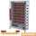 Hähnchengrill Glaskeramik, 8 Spieße auf Rädern (40 Hähnchen)
