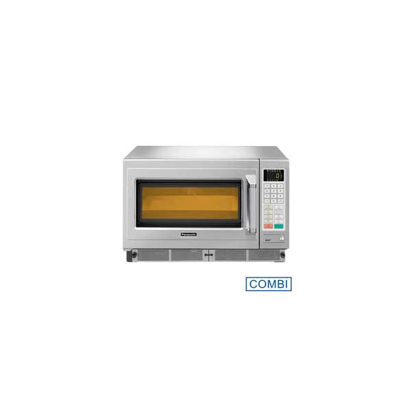 Professioneller Mikrowellenofen 1350 W "Kombi" aus Edelstahl