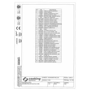 Elektro Hähnchengrill, 6 Drehspieße 1080mm, 36 St. - 1410 mm
