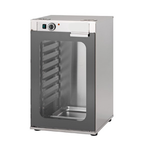 Gärschrank mit Blechstruktur für Öfen, 1 Tür, 8 Ebenen