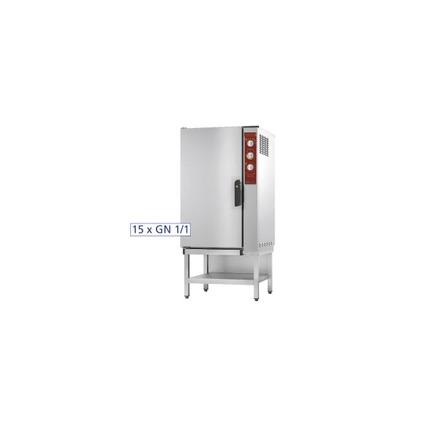 Elektro Ofen für die Regeneration - Halten der Temperatur 15x GN 1/1 mit Beschwadung