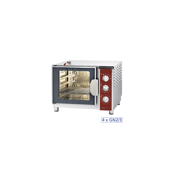 Elektro Ofen Dampf-Konvektion, 4x GN 2/3
