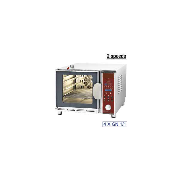 Elektro Ofen Dampf/Konvektion programmierbar 4x GN 1/1