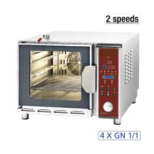 Elektro Ofen Dampf/Konvektion programmierbar 4x GN 1/1
