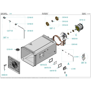 Elektro Ofen Dampf/Konvektion programmierbar 4x GN 1/1