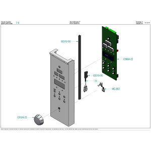 Elektro Ofen Dampf/Konvektion programmierbar 4x GN 1/1