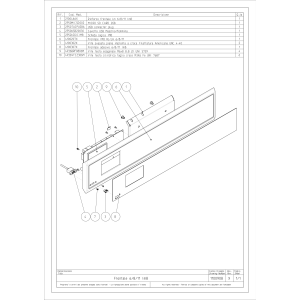 Waschmaschine zur Bodeninstallierung "Inox" 8 kg mit Timer