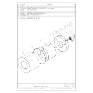 Waschmaschine zur Bodeninstallierung "Inox" 18 kg mit Timer