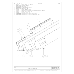 Waschmaschine zur Bodeninstallierung "Inox" 23 kg mit Timer