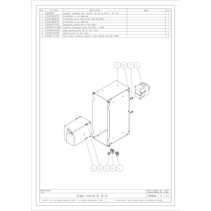 Waschmaschine zur Bodeninstallierung "Inox" 30 kg mit Timer