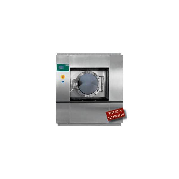 Hochtourige Industriewaschschleudermaschine 30 kg "Inox"