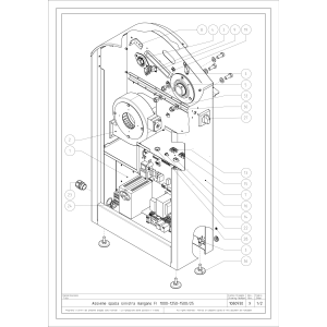 Mangel, Rolle (Nomex) 1000 mm Ø 250 mm