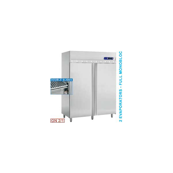 Umluftkühlschrank 1400 Liter 2 Türen GN 2/1