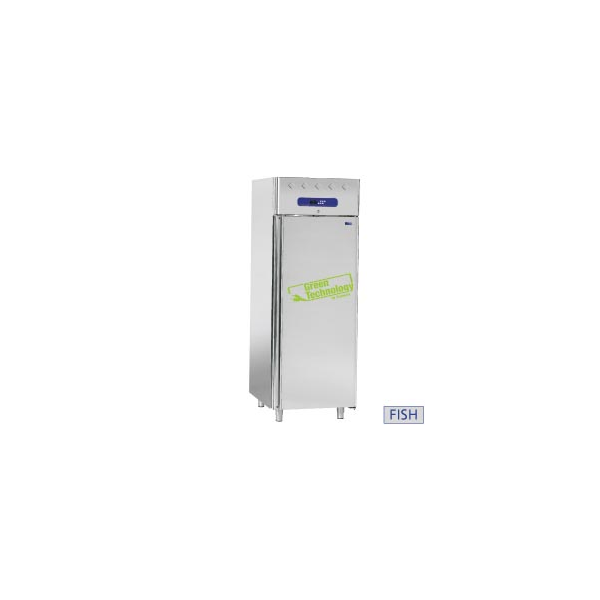 Kühlschrank für Fisch 700 Liter, 1 Tür, GN 1/1 (10 Behälter)
