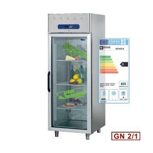 Kühlschrank 700 Liter, belüftet, 1 Glastür...