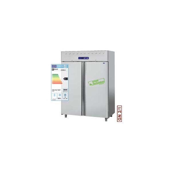 Umluft- Tiefkühlschrank 1400 Liter, 2 Türen GN 2/1