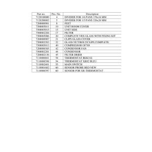 Kühlaufsatz 3x GN 1/3 + 1x GN 1/2 - 150 mm, mit Glas