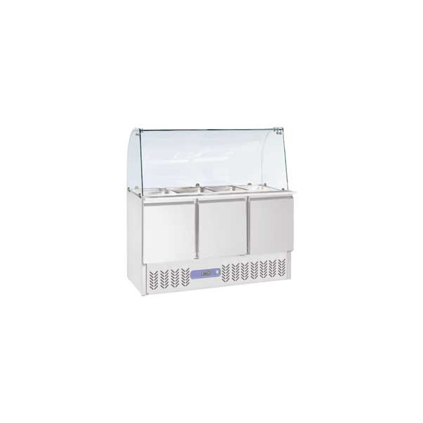 Kit gebogene Glasscheibe für SAL3M/D