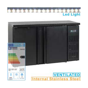 Flaschenkühlschrank 2 Türen, 290 Liter
