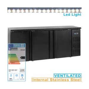 Flaschenkühlschrank 3 Türen, 460 Liter