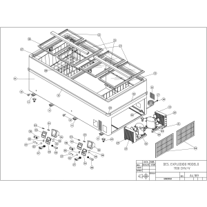 Panorama-Tiefkühltruhe, 2 Kompressoren, 2 Temperatur