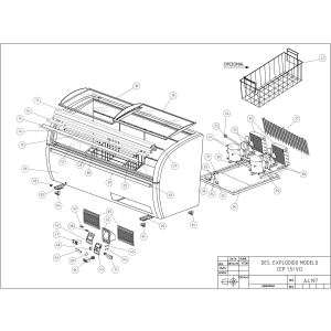 Panorama-Tiefkühltruhe, Glasschiebetüren