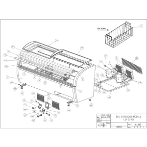 Panorama-Tiefkühltruhe, Glasschiebetüren