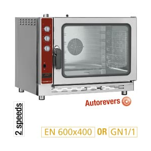 Elektrischer Konvektionsofen 5xEN(GN) mit automatischer Befeuchtung