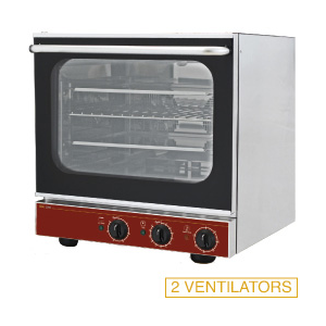 Elektro Konvektionsofen, 4x 433x333 mm + Salamanderfunktion