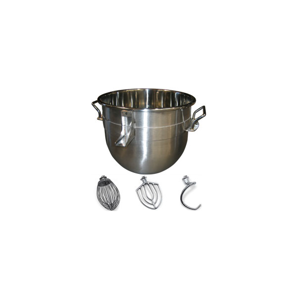 Reduction Kit für Rührmaschine 60 Lt. (wanne 40 Lt + 3 ustensil)