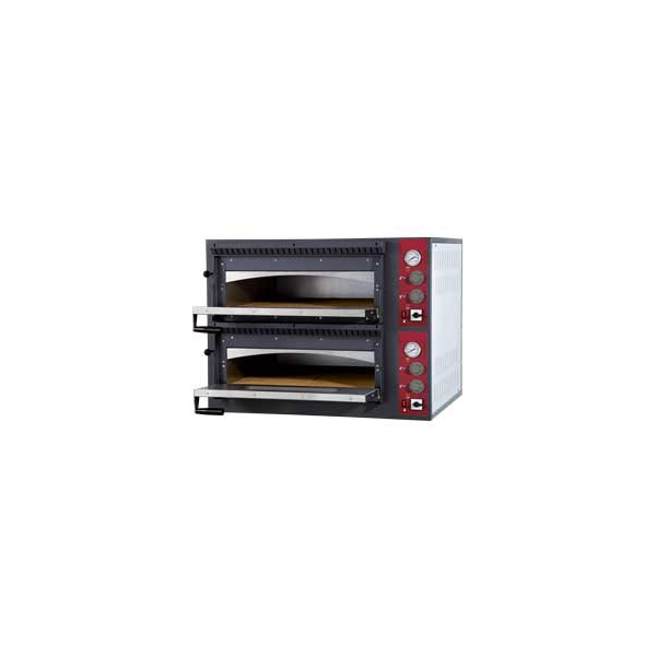 Elektro Ofen 2x 4 Pizzen, 2 Backkammern
