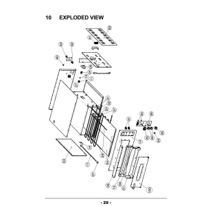 Elektro Ofen 2x 6 Pizzen, 2 Backkammern