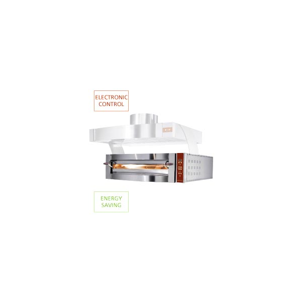 Elektro Ofen, 1 kammer, 4 Pizzen Ø 350 mm