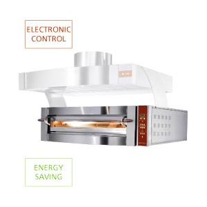 Elektro Ofen, 1 kammer, 4 Pizzen Ø 350 mm