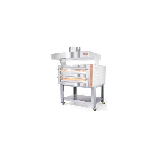 Gestell Edelstahlimitat für GDX12/35-LDP "XL" + 4 Rollen, 2 mit Bremse