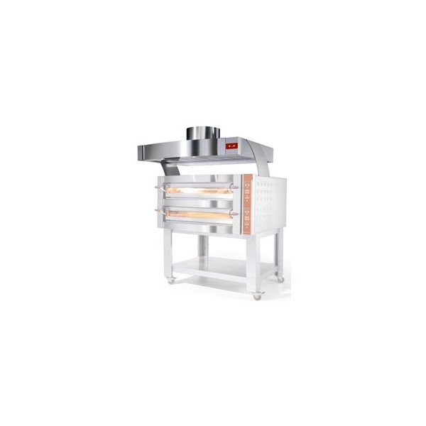 Haube "mit Motor", Ofen "extra large" 6 & 12 Pizzen